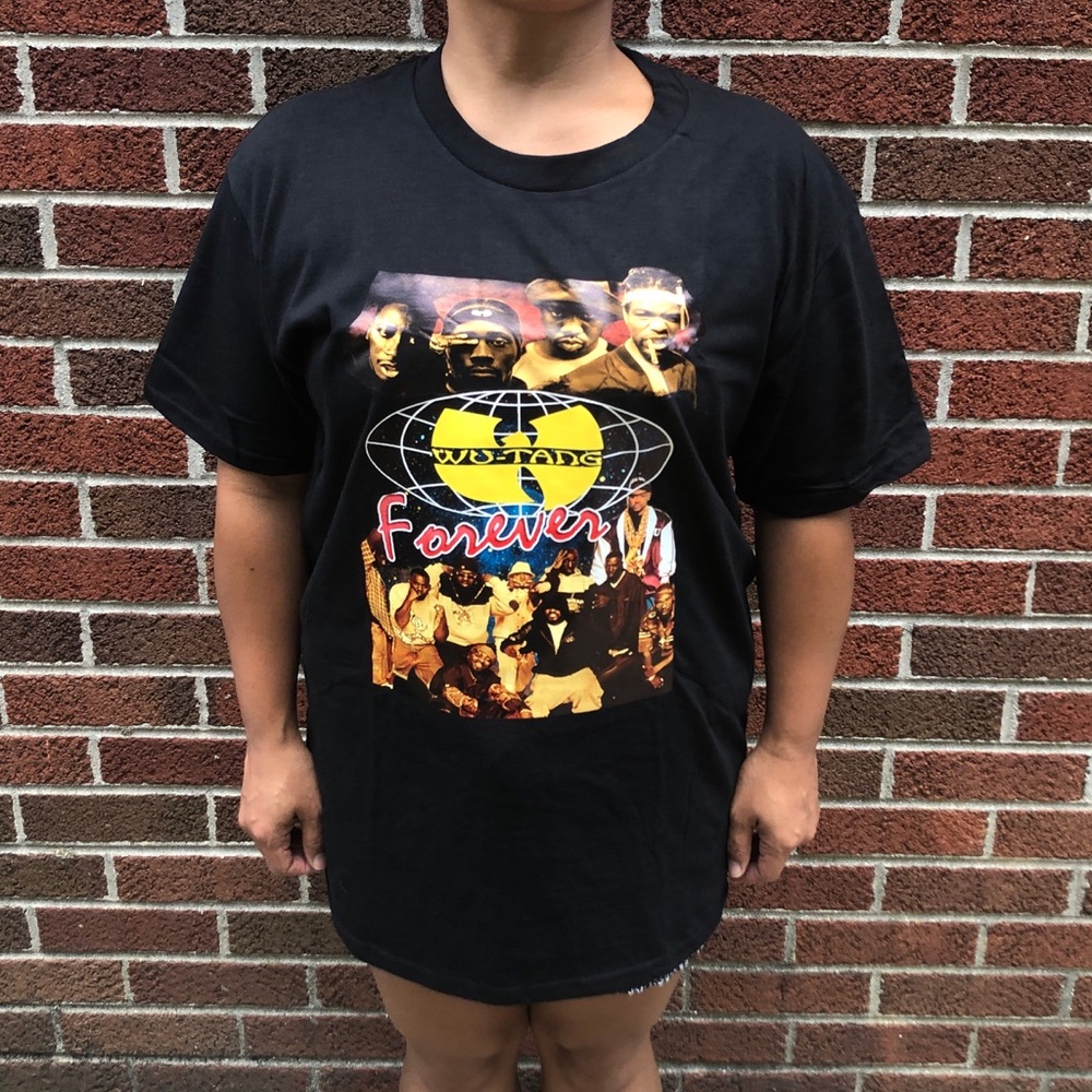 Vintage Style Hip Hop Wu Tang Rap Tee